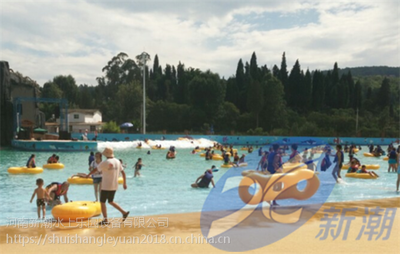 玻璃鋼水上樂園設備制造廠家、人工造浪設施、新潮游樂兒童水屋